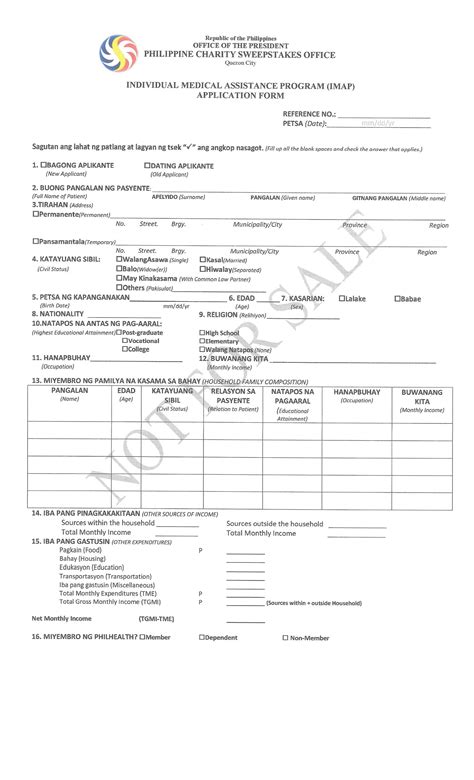 map application form pcso 2024|[Downloadable PDF] PCSO Medical Assistance Form .